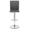 Criss Cross Bar Stool Grey