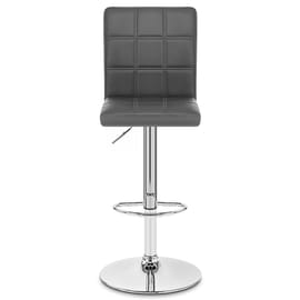 Criss Cross Bar Stool Grey