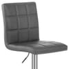 Criss Cross Bar Stool Grey