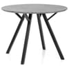 Sussex Dining Set Concrete & Mid Grey