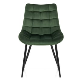 Lisbon Dining Chair Green Velvet