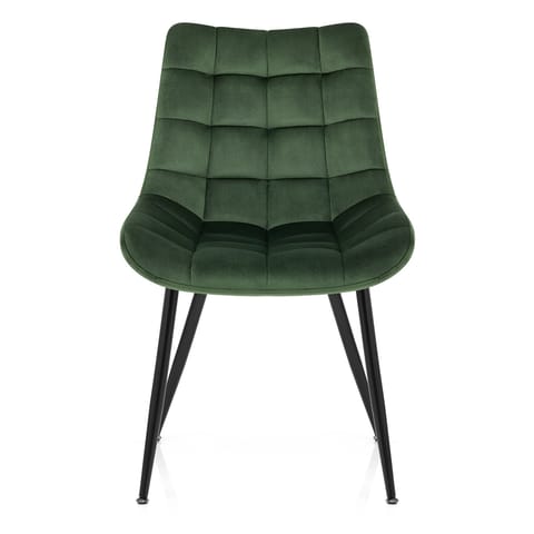 Lisbon Dining Chair Green Velvet