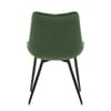 Lisbon Dining Chair Green Velvet