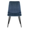 Lagos Dining Chair Blue Velvet