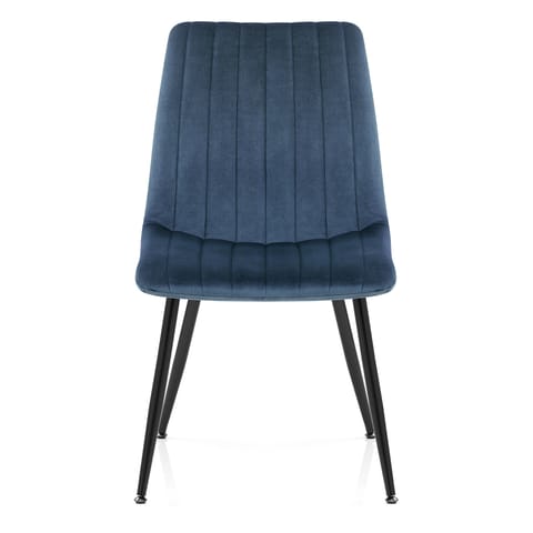 Lagos Dining Chair Blue Velvet