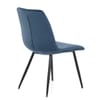 Lagos Dining Chair Blue Velvet