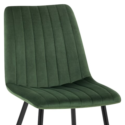 Lagos Dining Chair Green Velvet