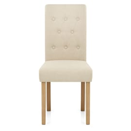 York Dining Chair Cream Fabric