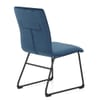 Chevelle Dining Chair Blue Velvet