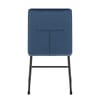 Chevelle Dining Chair Blue Velvet