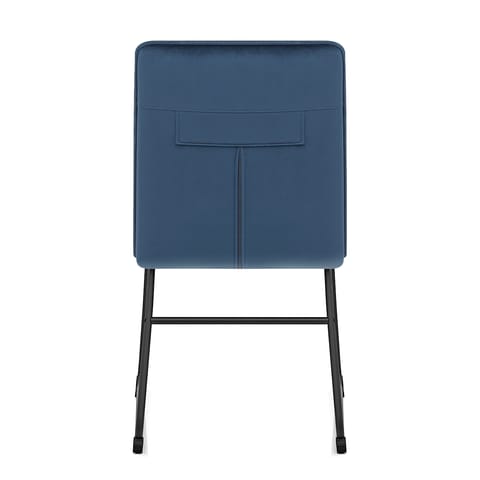 Chevelle Dining Chair Blue Velvet