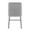 Chevelle Dining Chair Grey Velvet