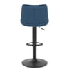 Faro Bar Stool Blue Velvet