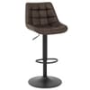 Porto Bar Stool Brown Leather