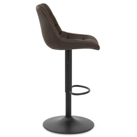 Porto Bar Stool Brown Leather