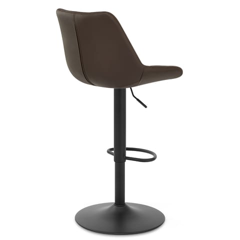 Porto Bar Stool Brown Leather