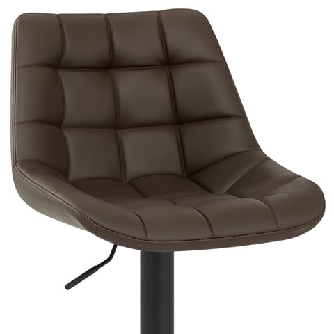 Porto Bar Stool Brown Leather