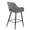 Lopez Bar Stool Grey Velvet