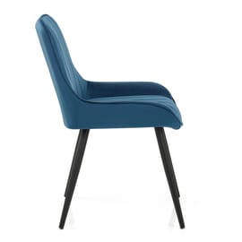 Mustang Chair Midnight Blue Velvet