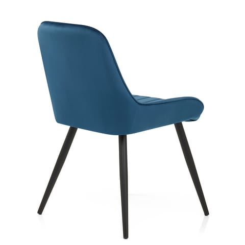 Mustang Chair Midnight Blue Velvet