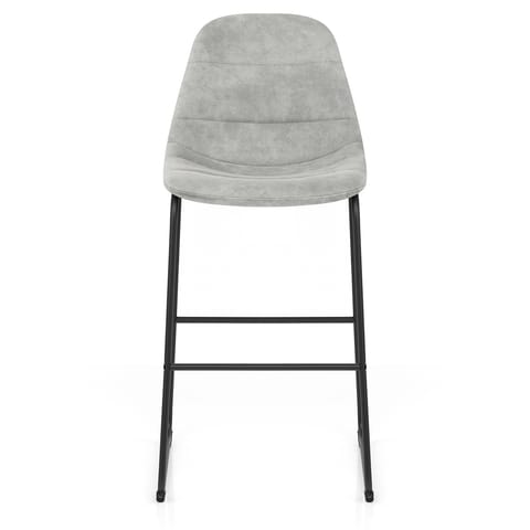 Platina Bar Stool Antique Light Grey