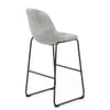 Platina Bar Stool Antique Light Grey