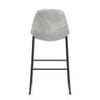 Platina Bar Stool Antique Light Grey
