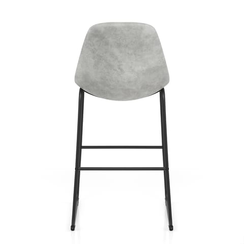 Platina Bar Stool Antique Light Grey