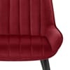 Mustang Chair Red Velvet