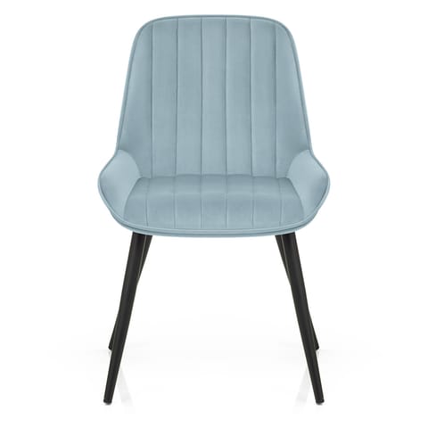Mustang Chair Sky Blue Velvet