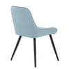 Mustang Chair Sky Blue Velvet
