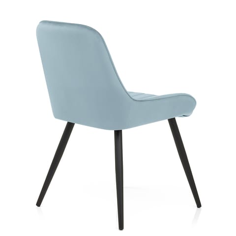 Mustang Chair Sky Blue Velvet