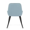 Mustang Chair Sky Blue Velvet