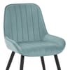 Mustang Chair Teal Velvet