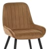 Mustang Chair Brown Velvet