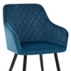 Chevy Armchair Blue Velvet