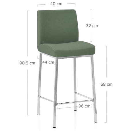 Pacino Stool Antique Green