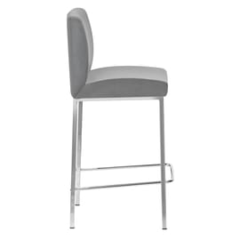 Pacino Stool Grey Velvet