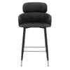 Chloe Bar Stool Black Velvet