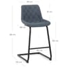 Soho Bar Stool Blue