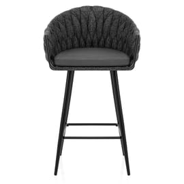 Cosy Bar Stool Charcoal