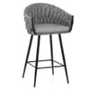 Cosy Bar Stool Grey