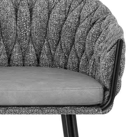 Cosy Bar Stool Grey