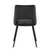 Viola Dining Chair Black Velvet