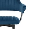 Emily Bar Stool Blue Velvet