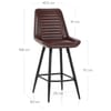 Forse Stool Brown