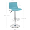 Serena Bar Stool Blue