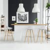 Jive Wooden Stool White