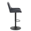 Mustang Gas Lift Bar Stool Antique Slate