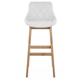 Breeze Wooden Stool White